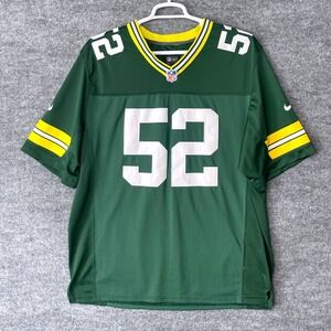 Nike Green Bay Packers Clay Matthews 52 Jersey Mens XXL Green On Field NFL